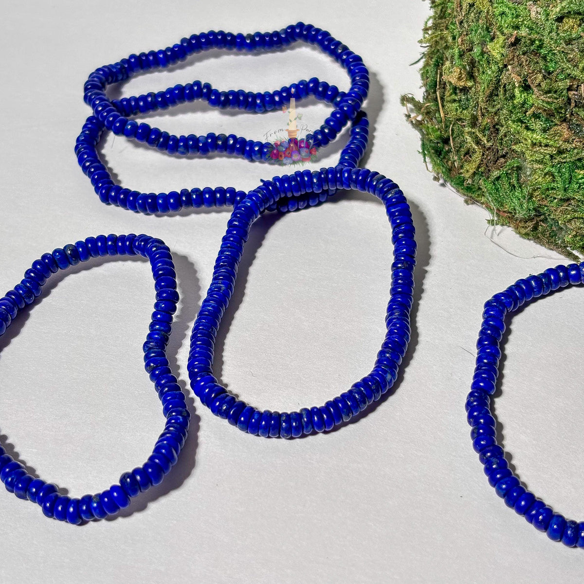 Lapis Lazuli Rondelle Bracelet