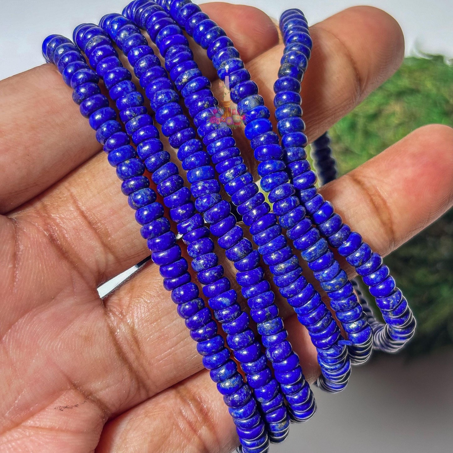 Lapis Lazuli Rondelle Bracelet