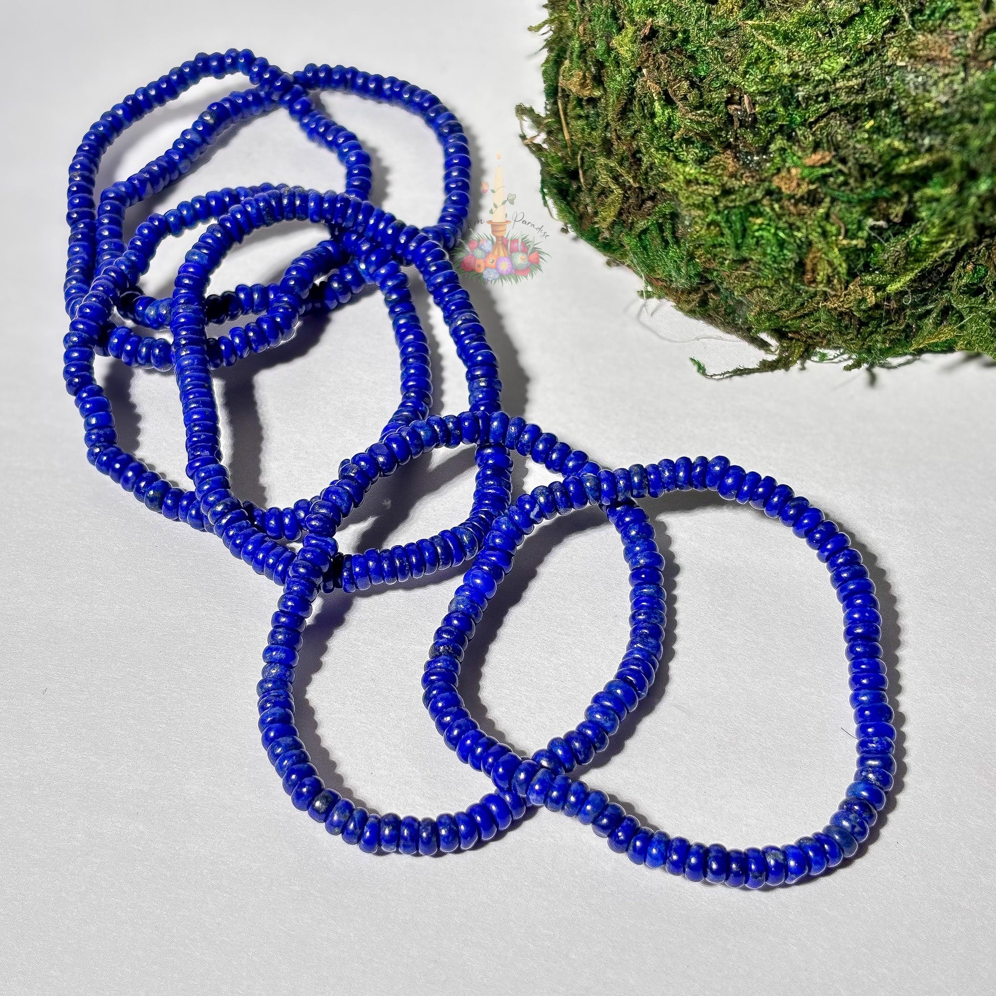 Lapis Lazuli Rondelle Bracelet