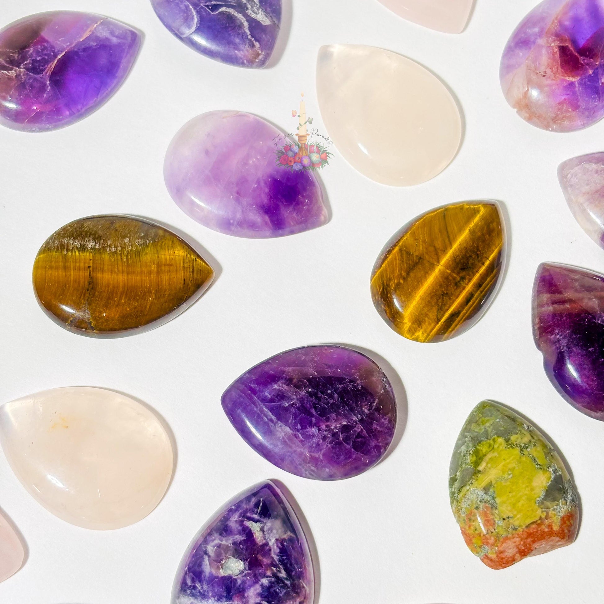 Crystal Teardrop Flatback Cabochon
