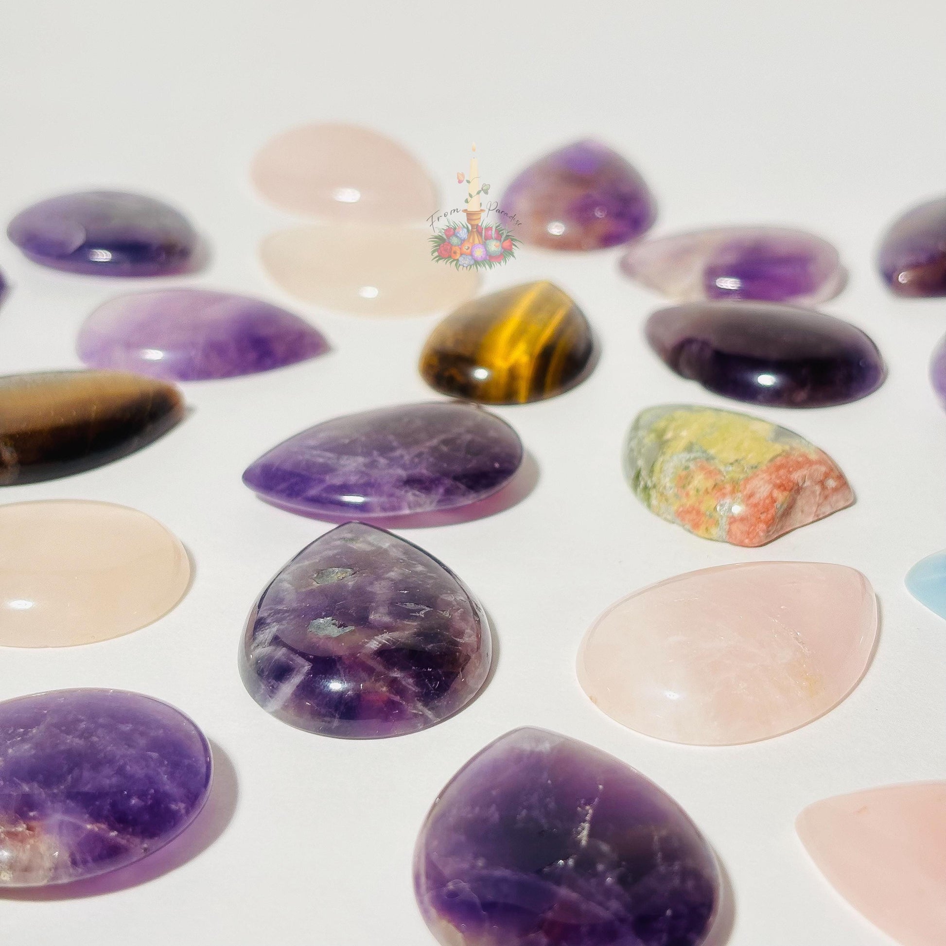 Crystal Teardrop Flatback Cabochon