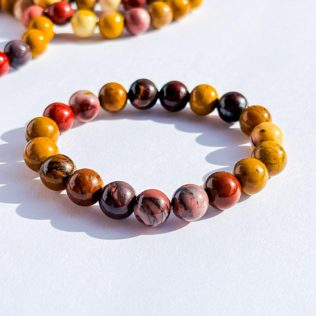 Mookaite Jasper Bracelet: Vitality & Power
