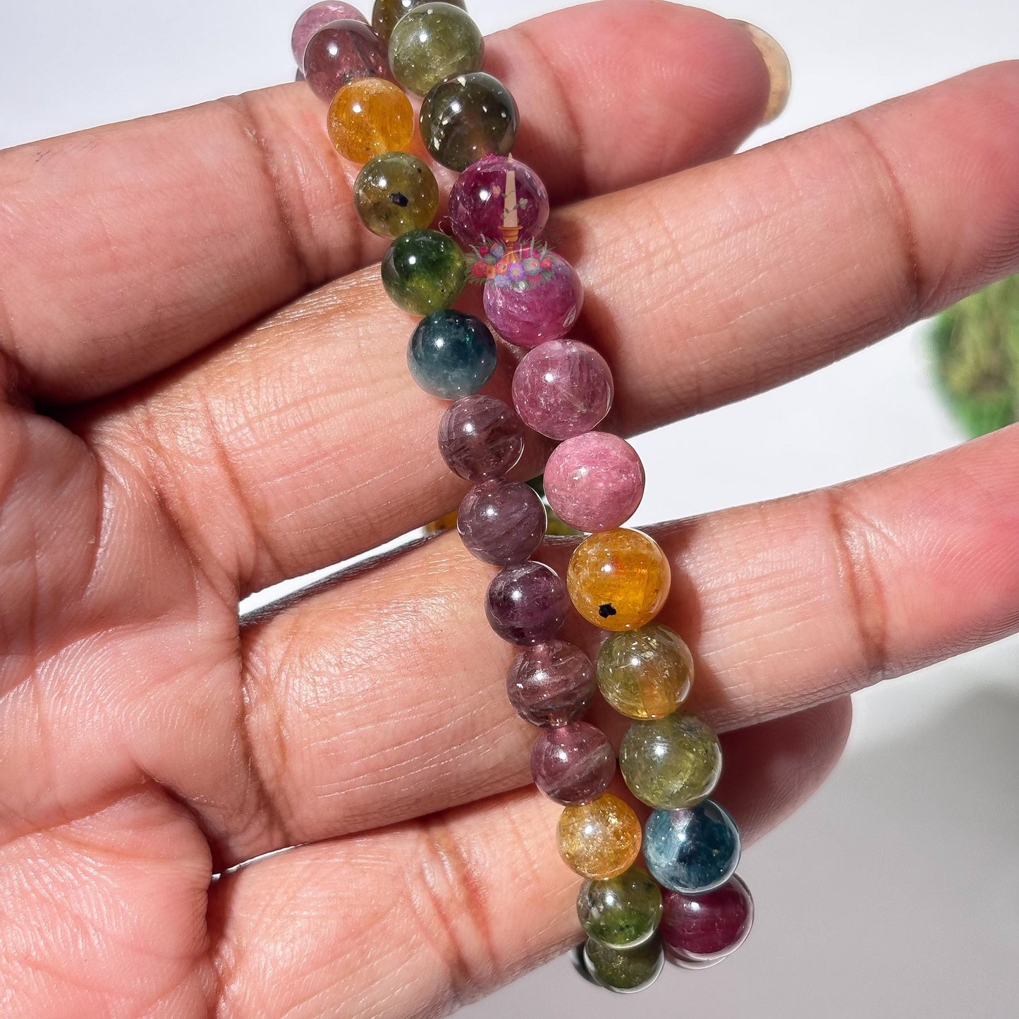 Mixed Tourmaline Bracelet: Protective & Balance