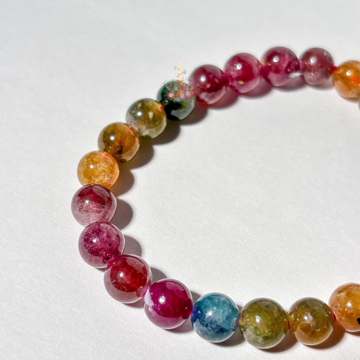 Mixed Tourmaline Bracelet: Protective & Balance