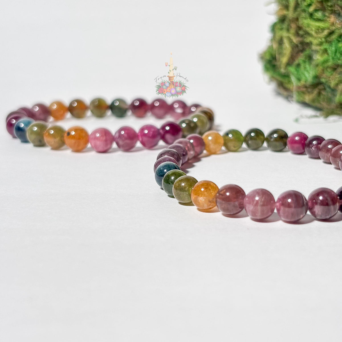 Mixed Tourmaline Bracelet: Protective & Balance