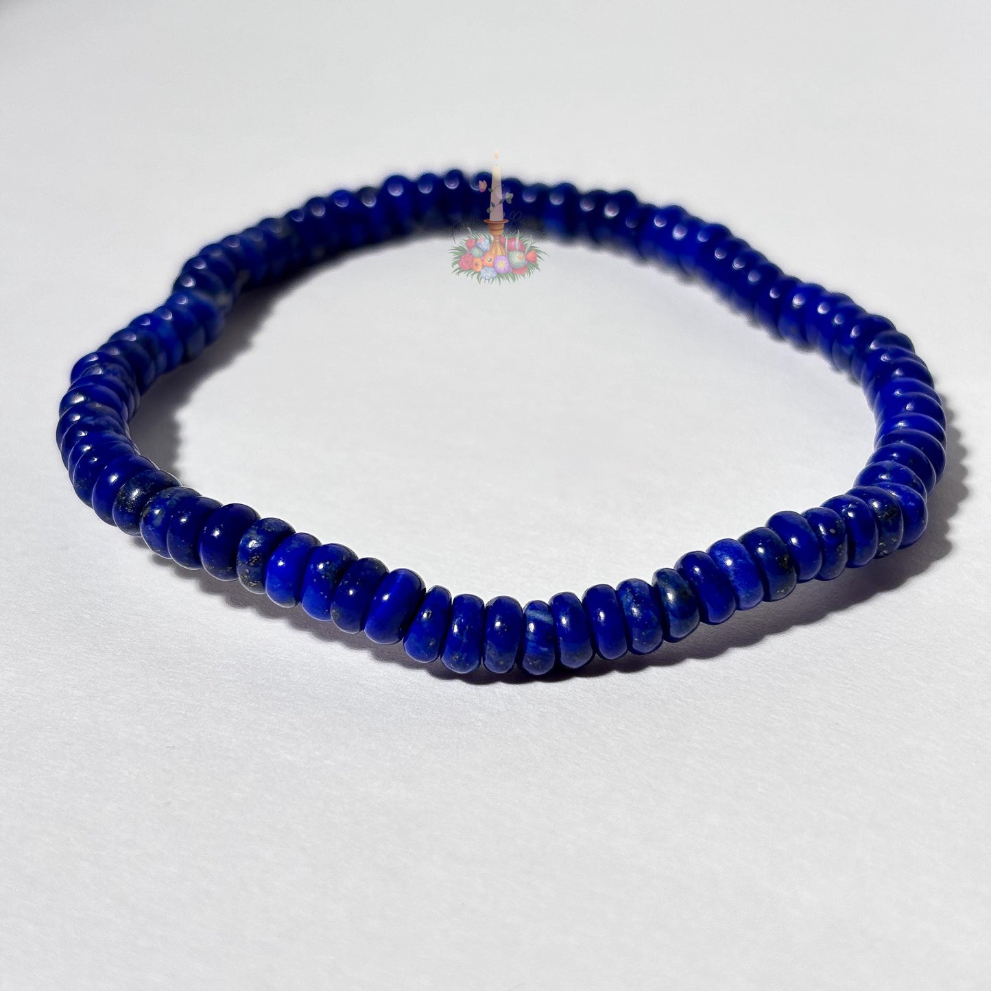 Lapis Lazuli Rondelle Bracelet