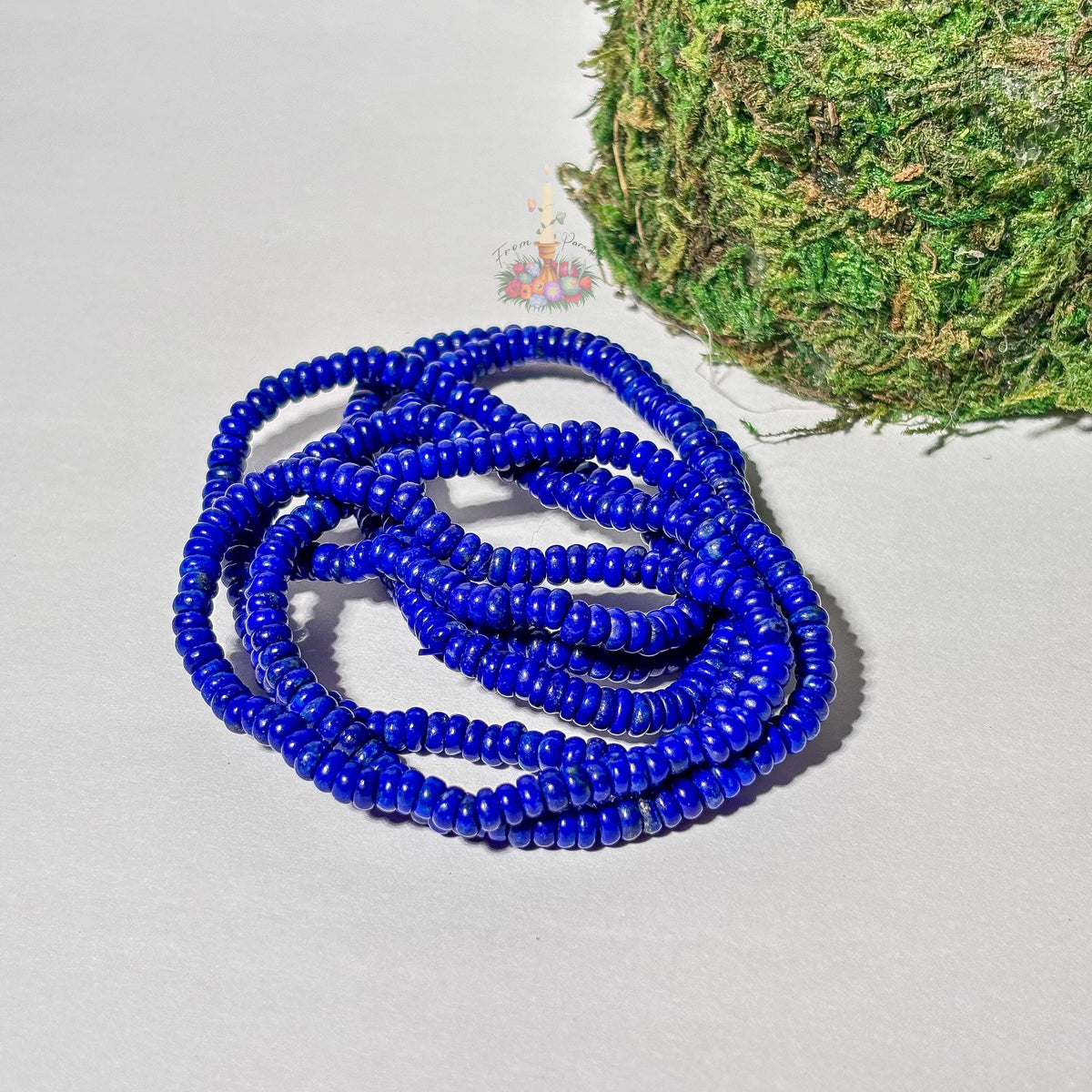 Lapis Lazuli Rondelle Bracelet