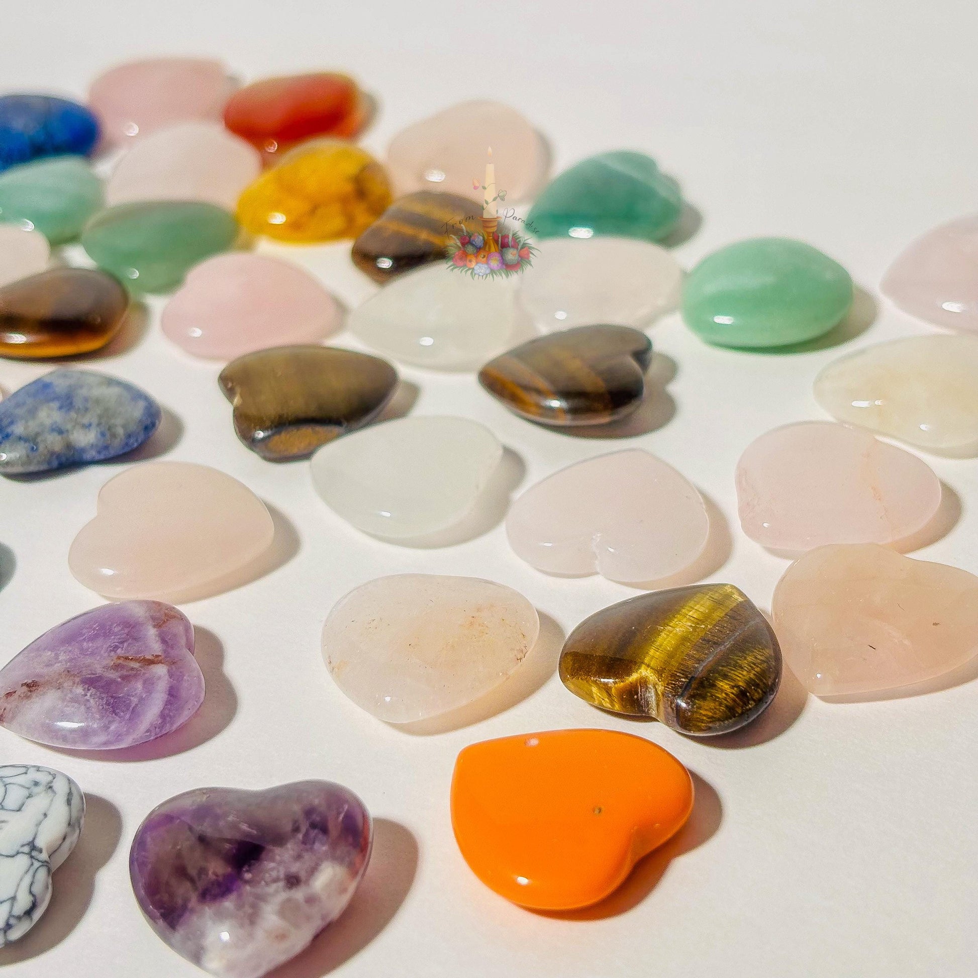 Crystal Mini Heart-Pocket Stone