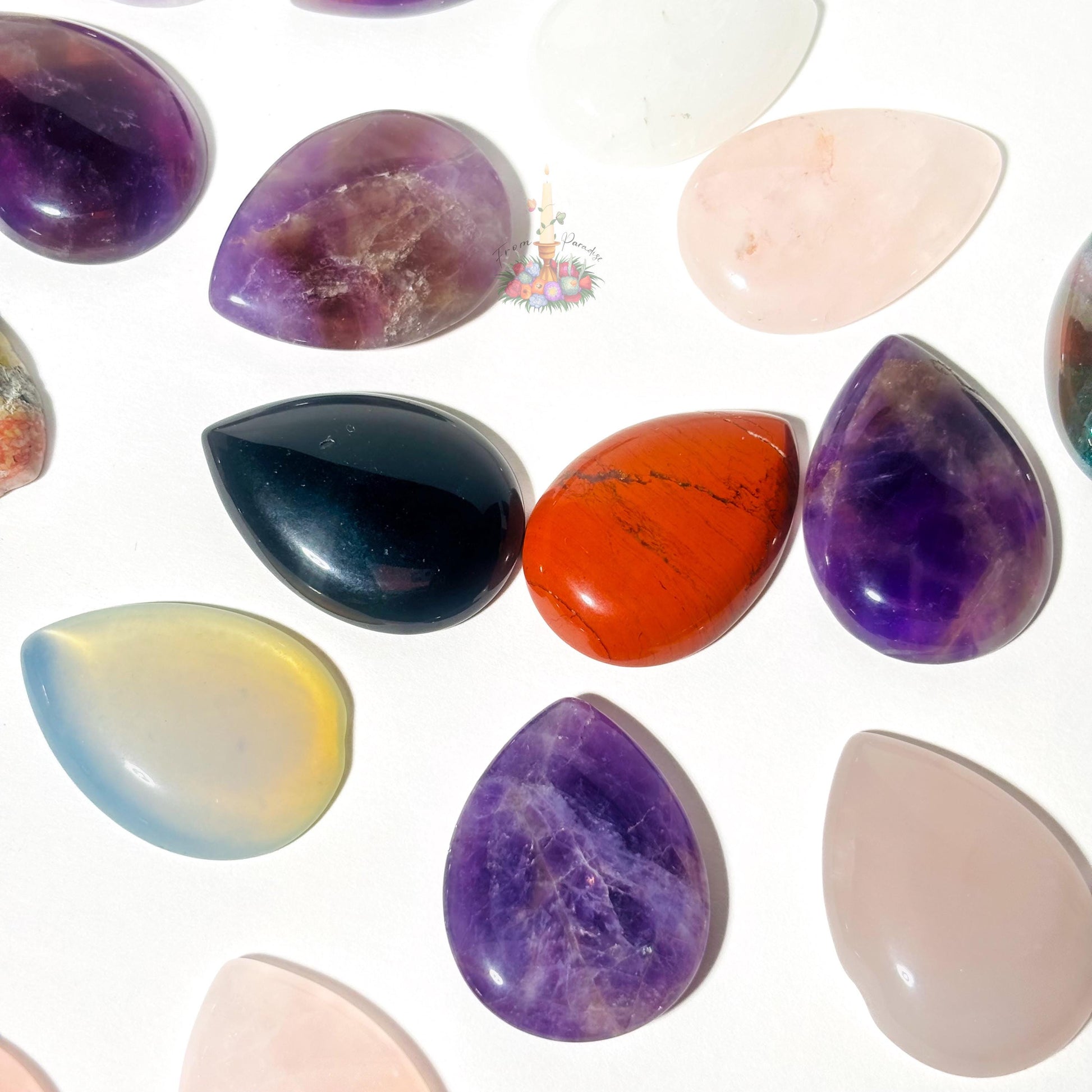 Crystal Teardrop Flatback Cabochon