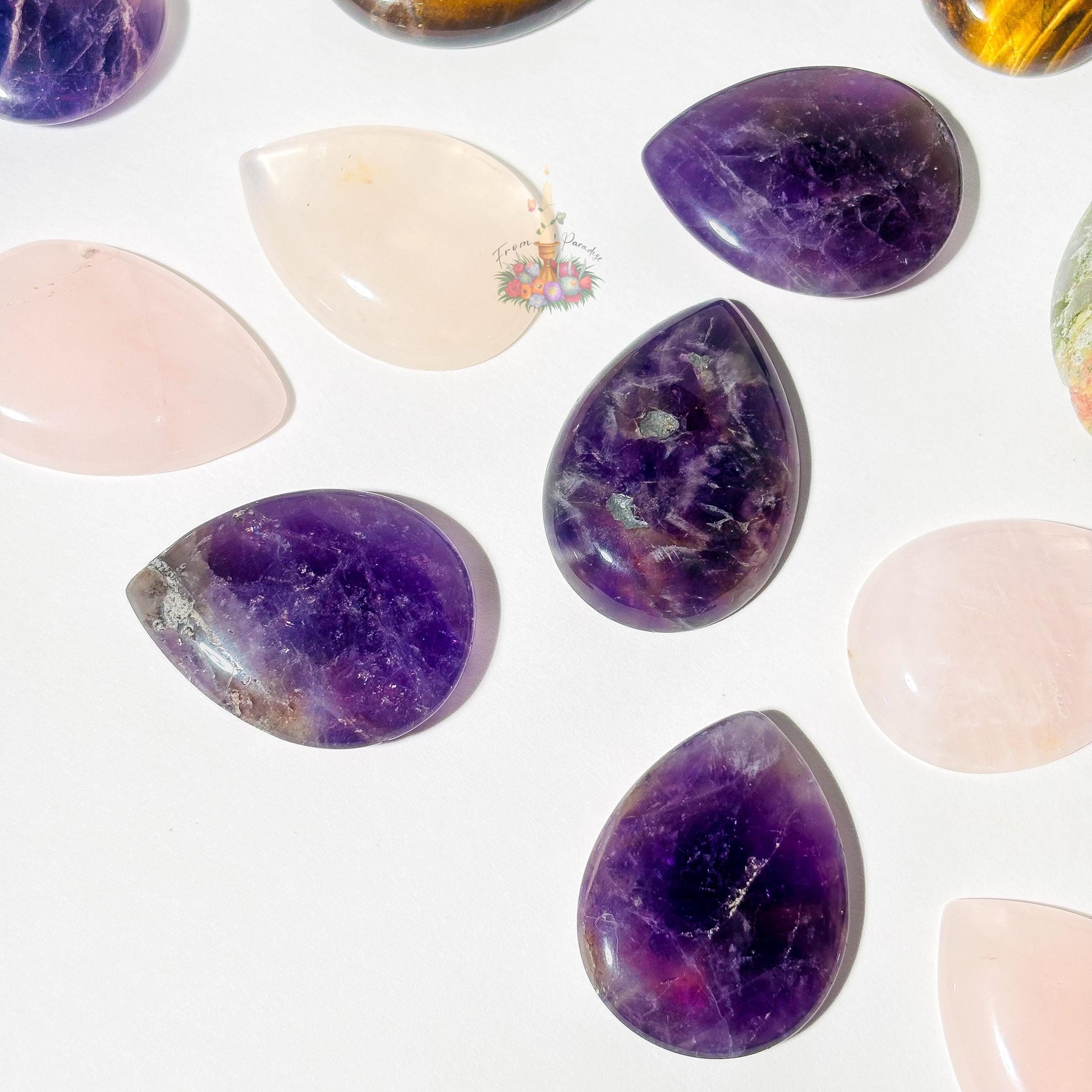 Crystal Teardrop Flatback Cabochon