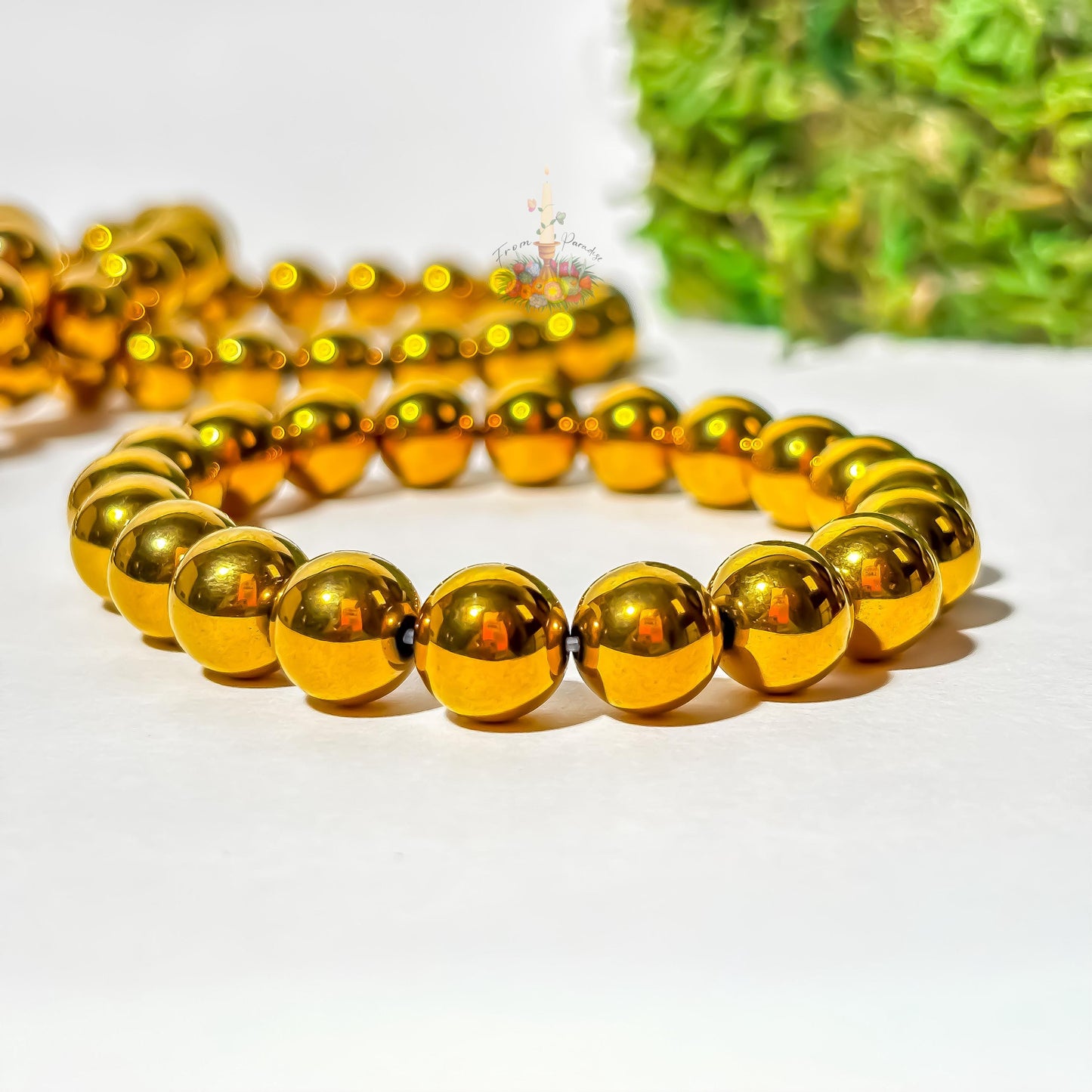 Golden Hematite Crystal Bracelet