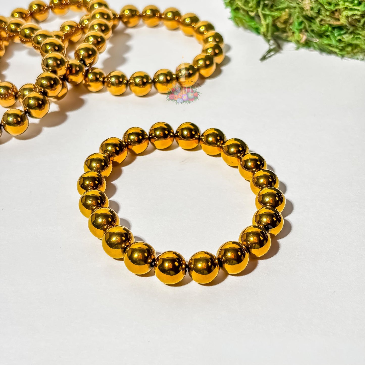 Golden Hematite Crystal Bracelet