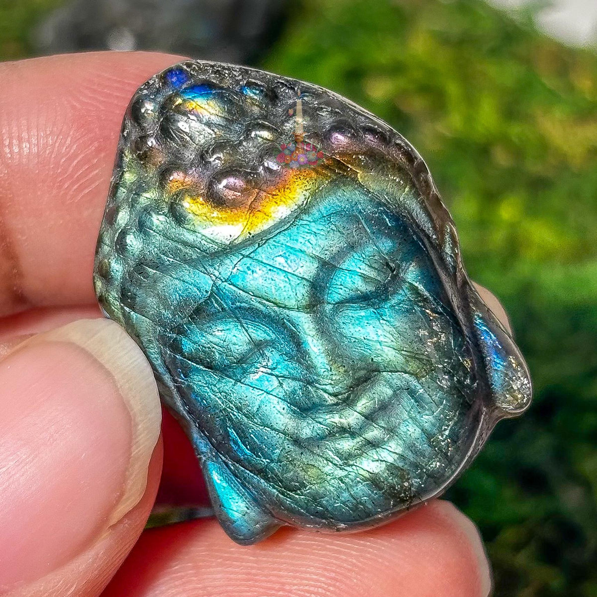 Labradorite Mini Buddha