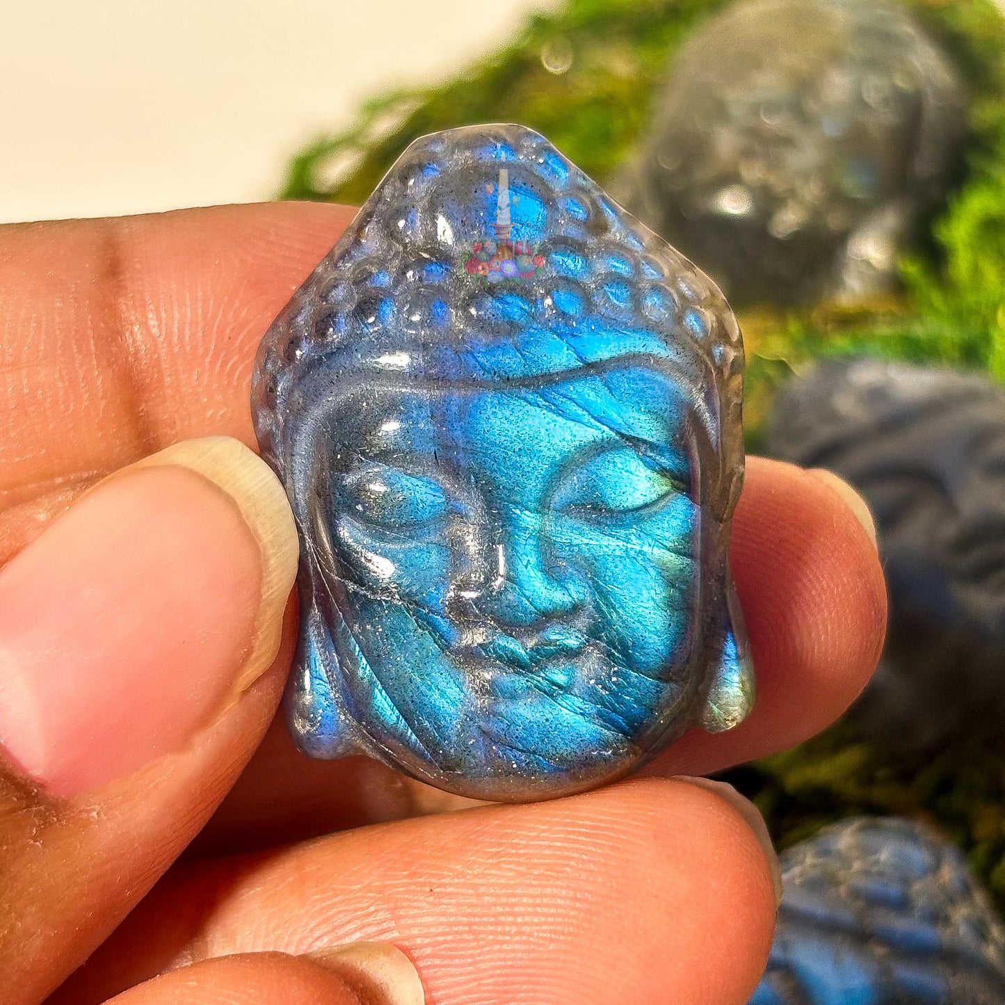 Labradorite Mini Buddha