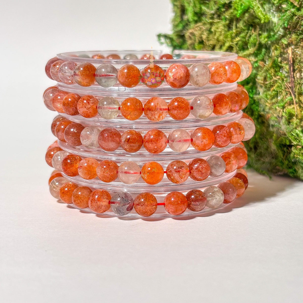 Confetti Sunstone Arusha Sunstone Crystal Bracelet: Stone Confidence and Positive Energy