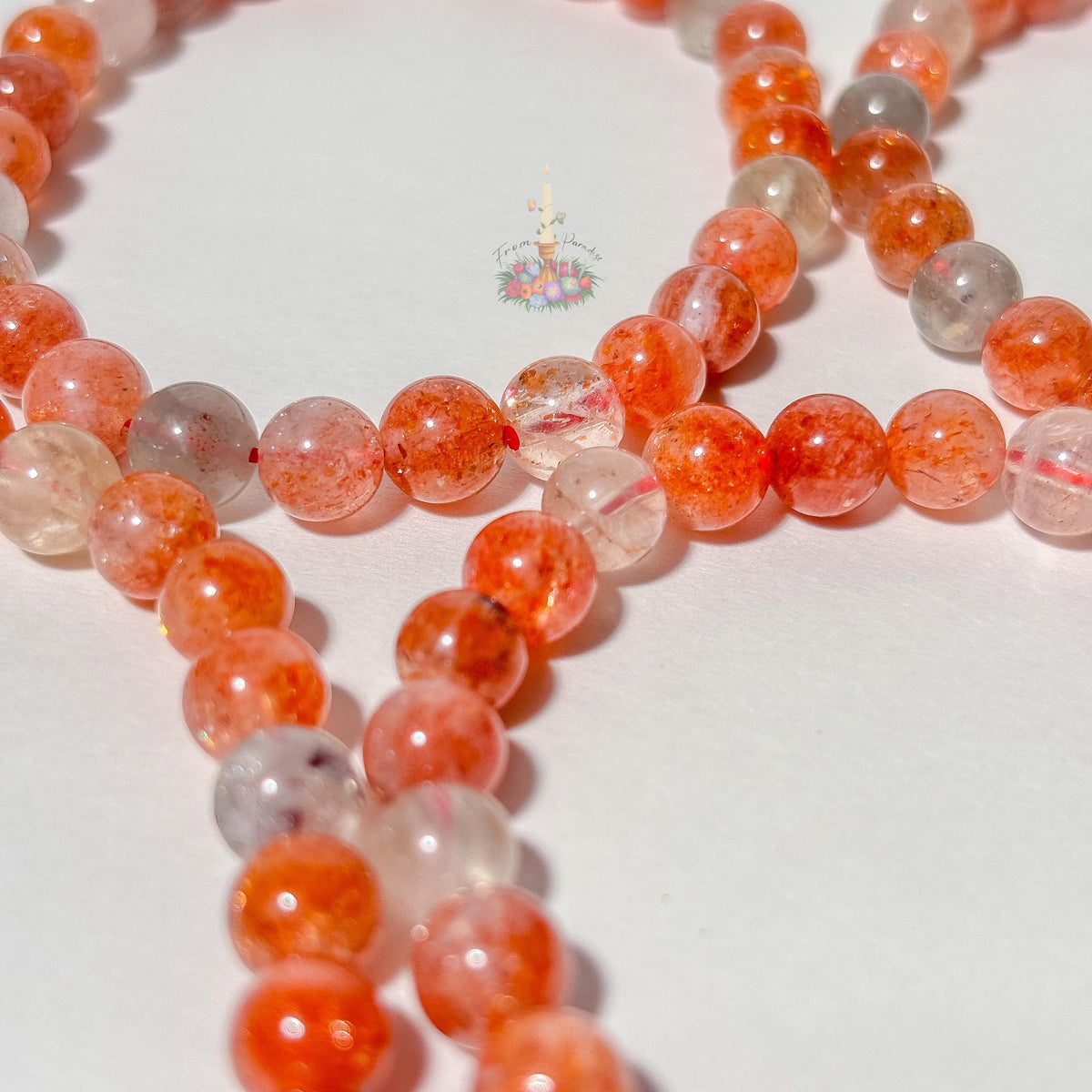 Confetti Sunstone Arusha Sunstone Crystal Bracelet: Stone Confidence and Positive Energy