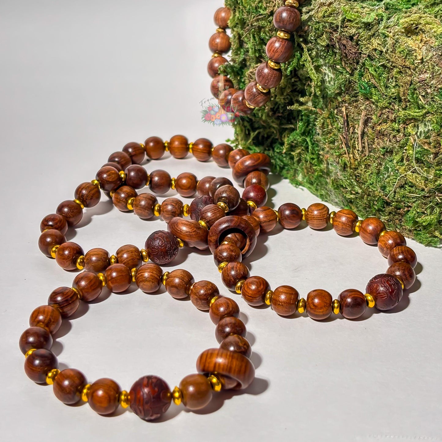 Wood Artisan Stretch Bracelet