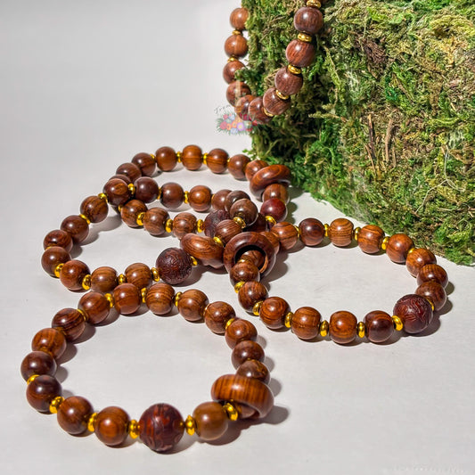 Wood Artisan Stretch Bracelet