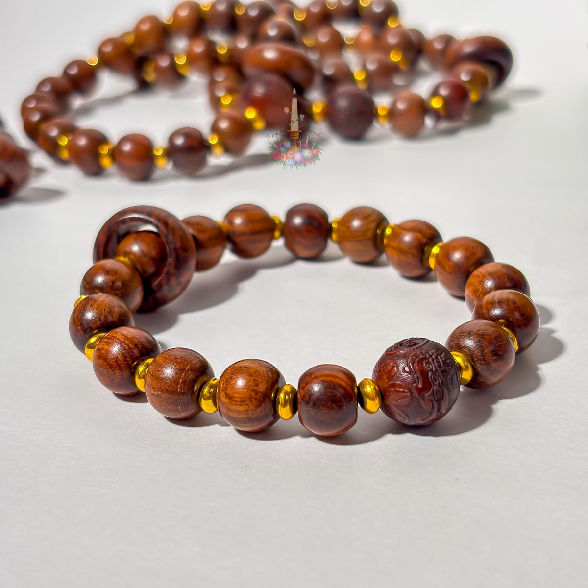 Wood Artisan Stretch Bracelet