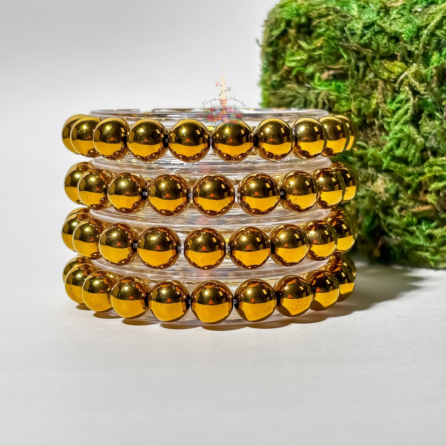 Golden Hematite Crystal Bracelet