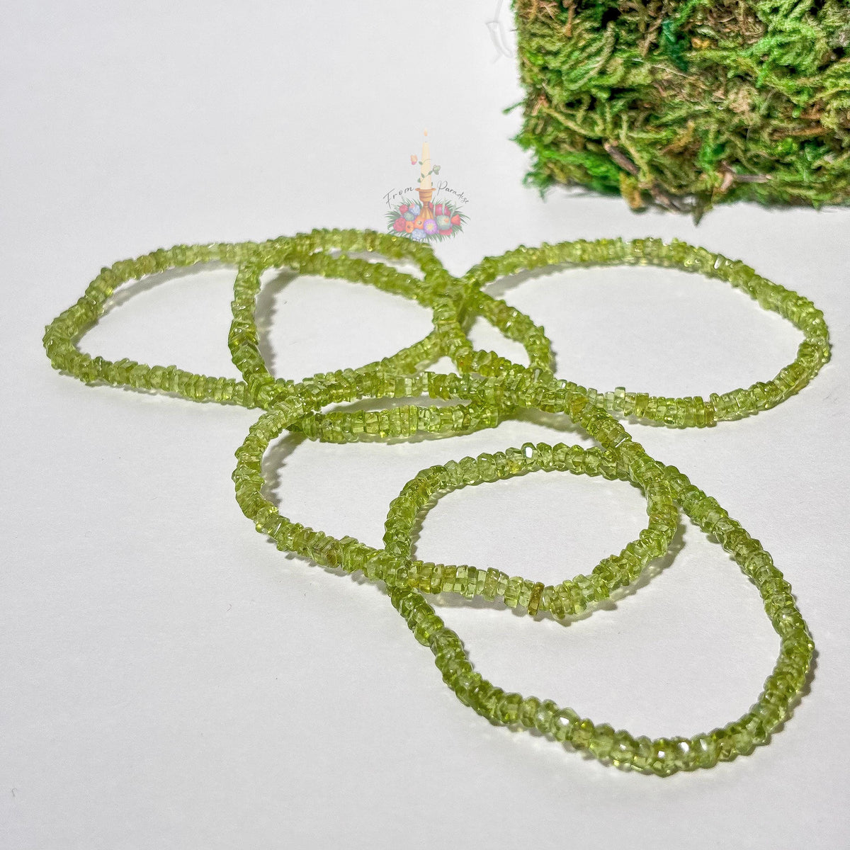 Peridot Crystal Bracelet: Stone for Abundance and Renewal