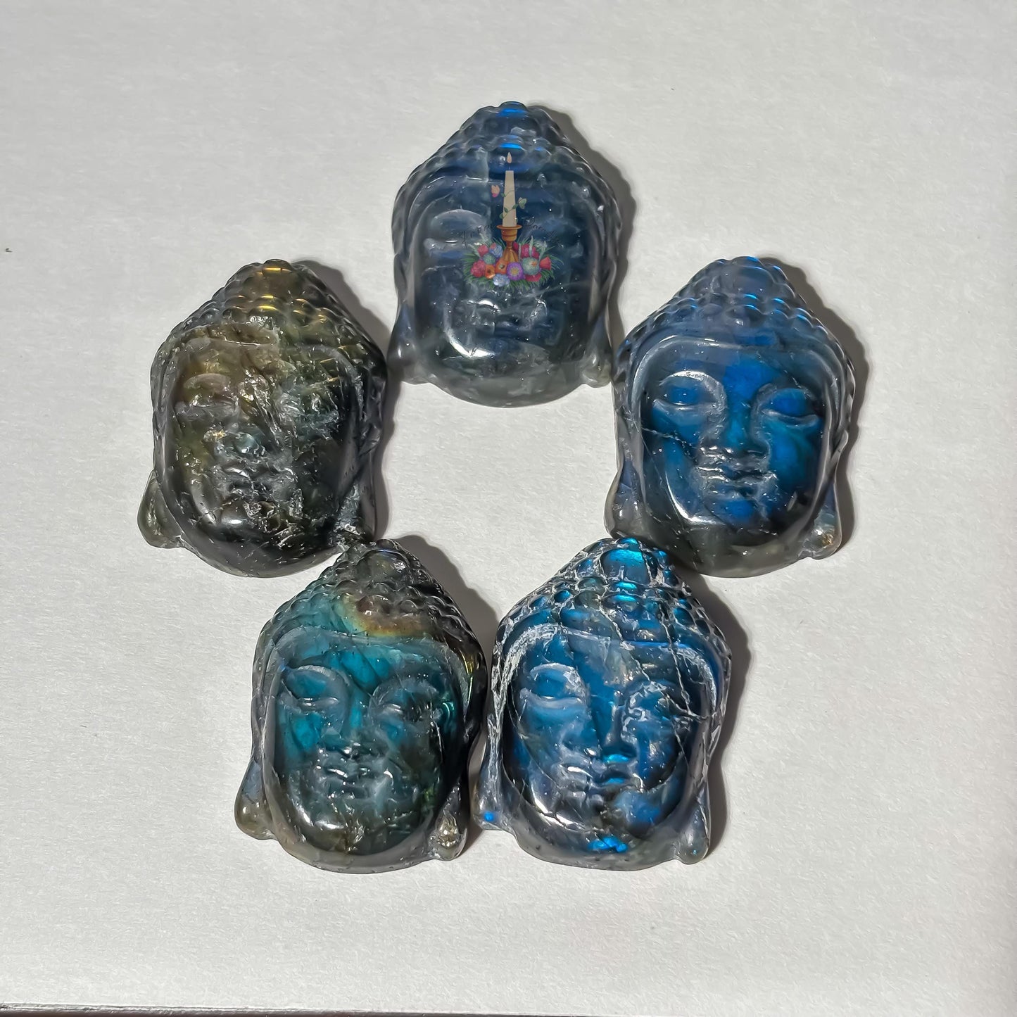 Labradorite Mini Buddha