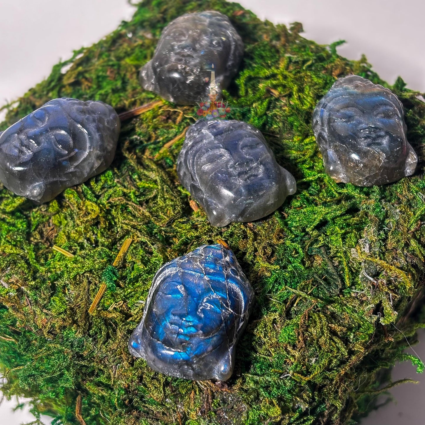Labradorite Mini Buddha
