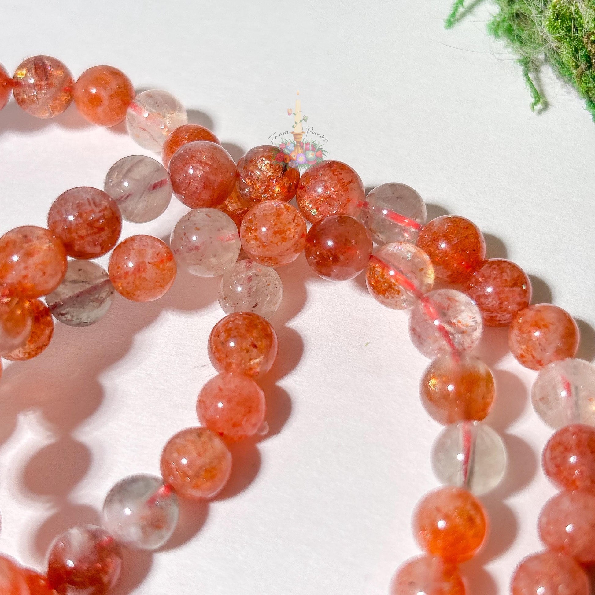 Confetti Sunstone Arusha Sunstone Crystal Bracelet: Stone Confidence and Positive Energy