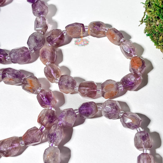 Phantom Amethyst Crystal Bracelet