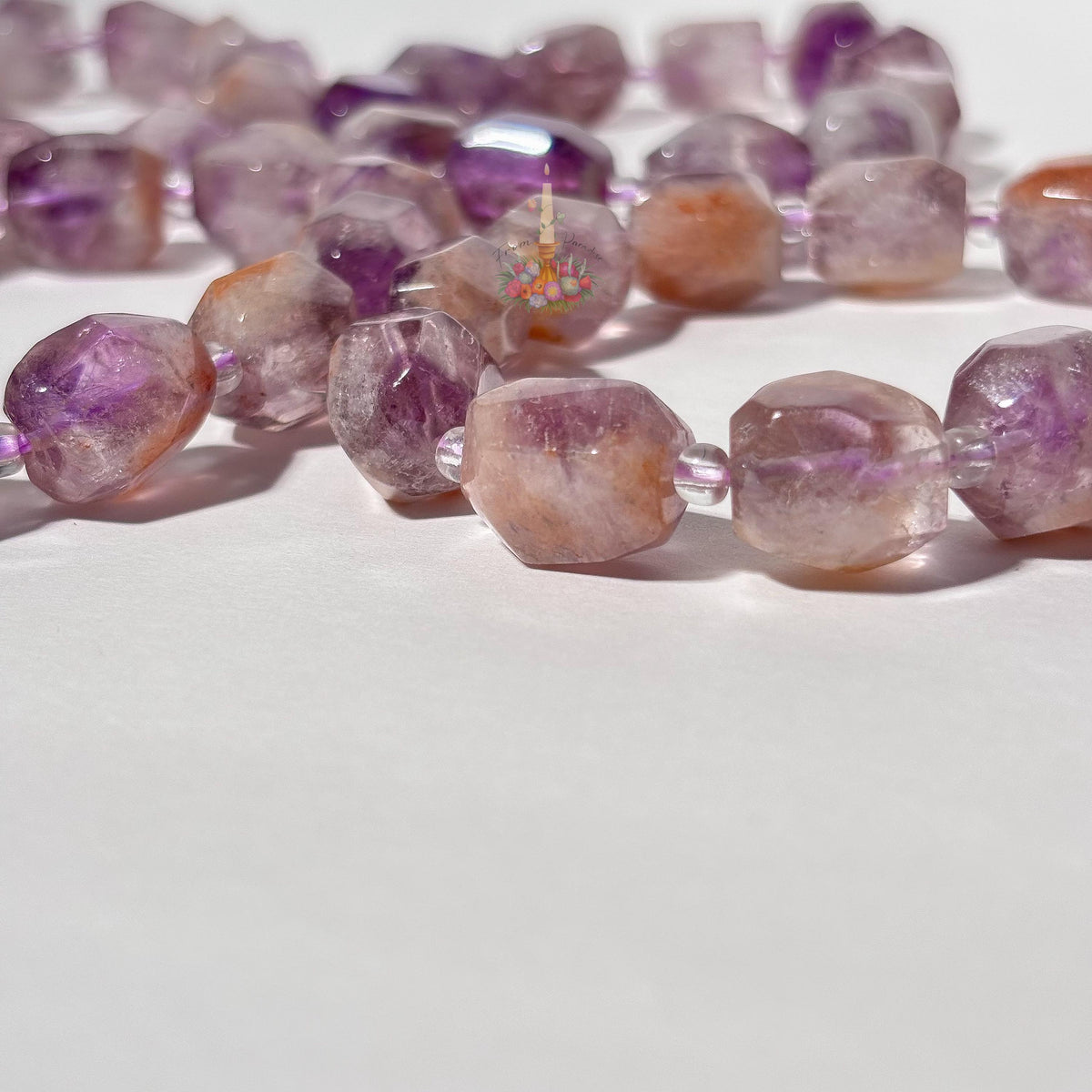 Phantom Amethyst Crystal Bracelet