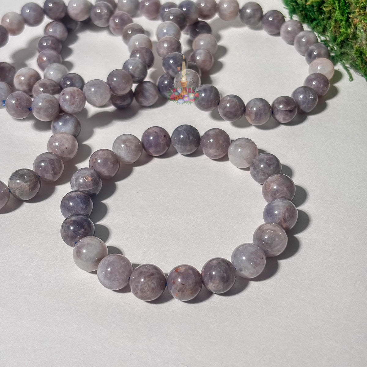 Blue Rose Quartz Crystal Bracelet