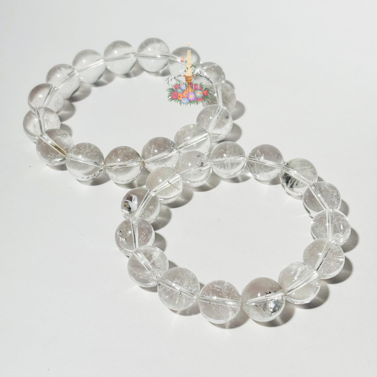 Clear Quartz Crystal Bracelet: Stone for Clarity and Amplification, Natural Gemstone Bracelet
