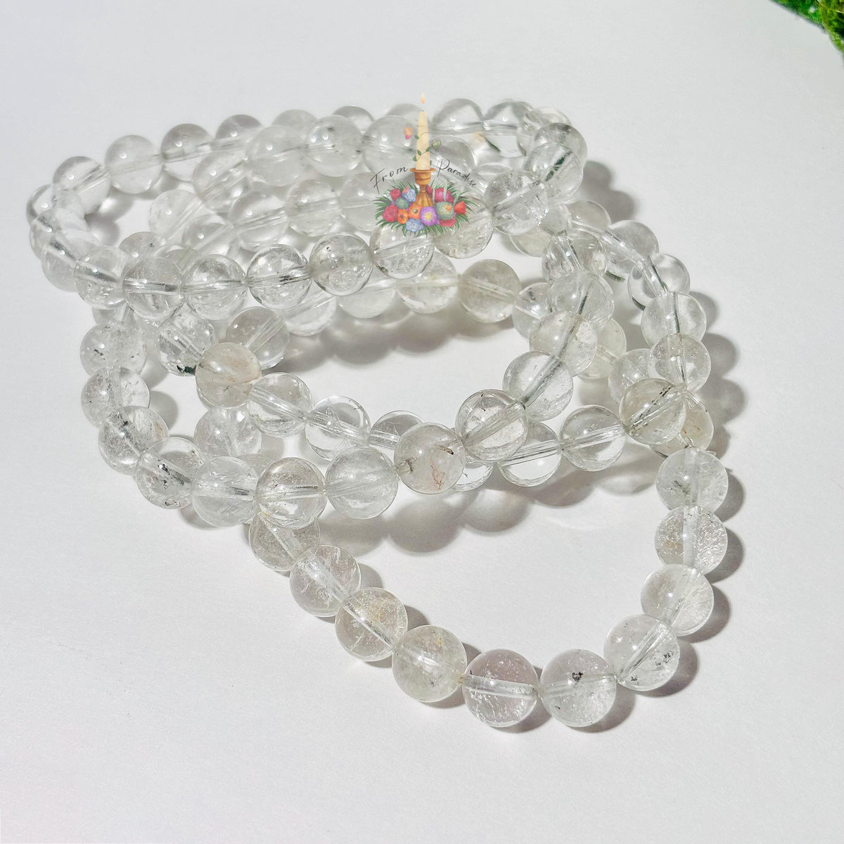 Clear Quartz Crystal Bracelet: Stone for Clarity and Amplification, Natural Gemstone Bracelet