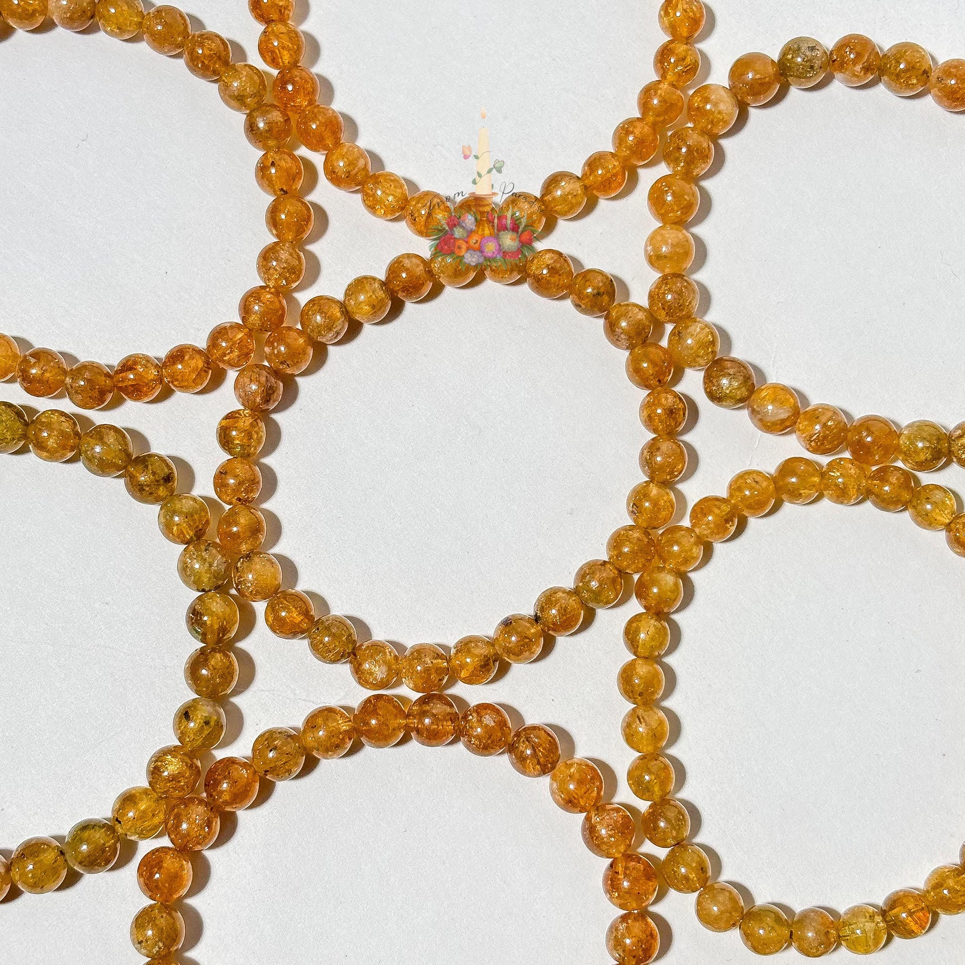 Natural Yellow Savannah Tourmaline Bead Bracelet, Golden Earthy Boho Jewelry, Solar Plexus Crystal Jewelry