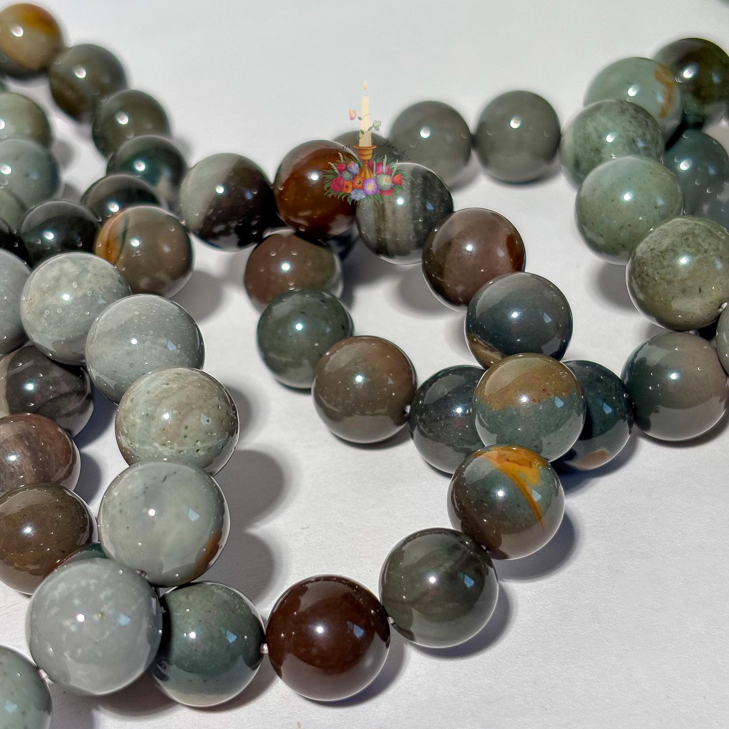 Natural Blue Alashan Agate Bracelet, Smooth Round Bead Stretch Bracelet, Ocean Blue Gemstone Stacking Jewelry, Throat Chakra Crystal Gift