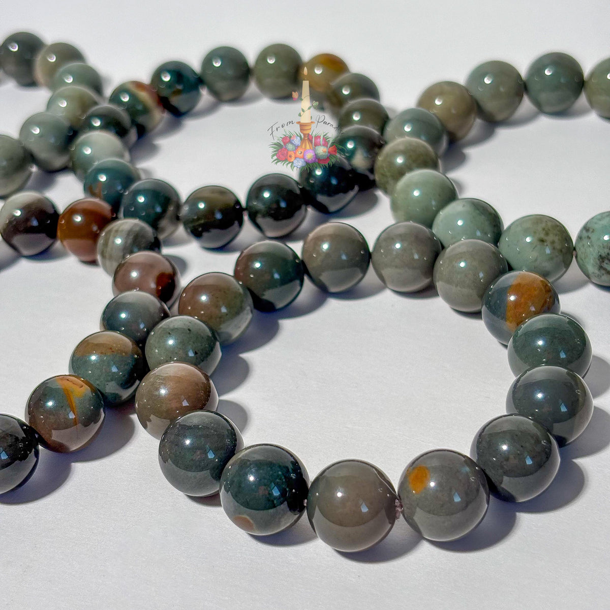 Natural Blue Alashan Agate Bracelet, Smooth Round Bead Stretch Bracelet, Ocean Blue Gemstone Stacking Jewelry, Throat Chakra Crystal Gift
