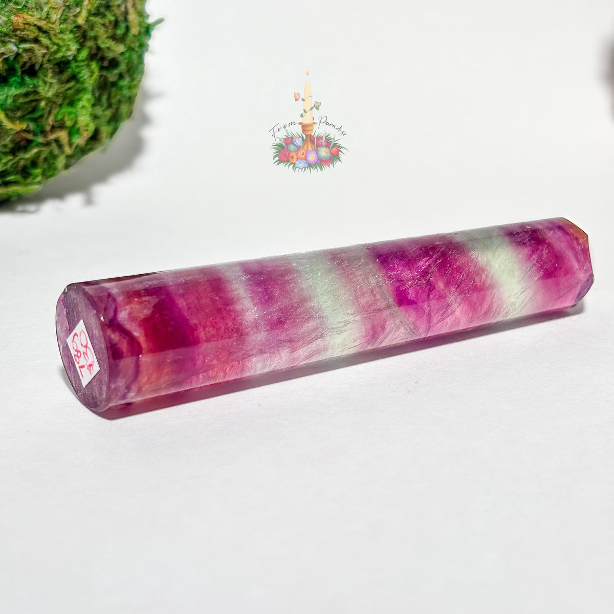 Fluorite Crystal Cylinder Tower
