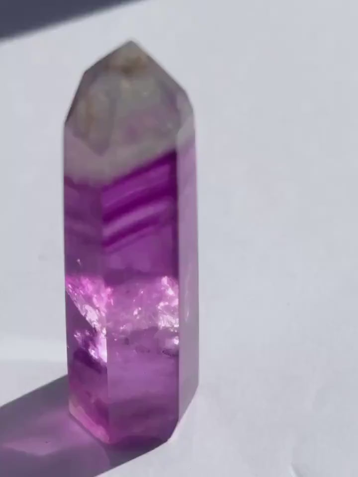 Purple Fluorite Tower - 43g