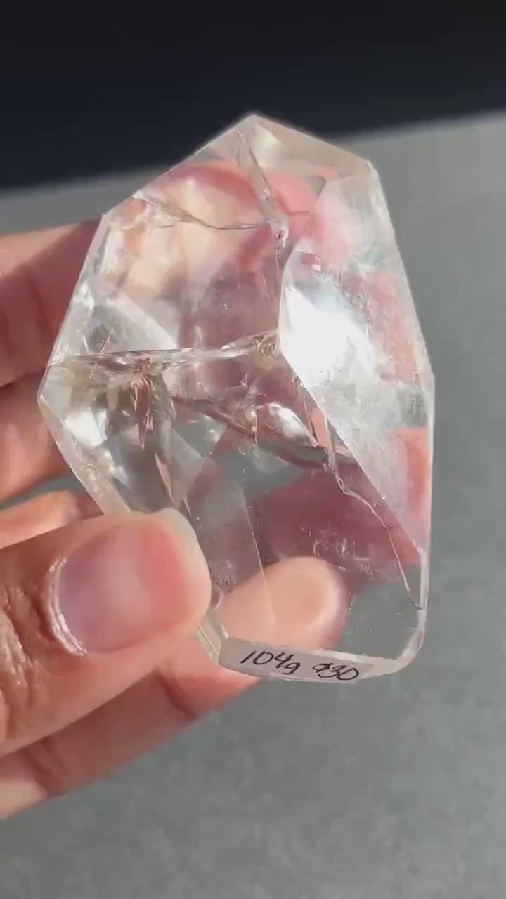 Clear Quartz Freeform Crystal - 104g