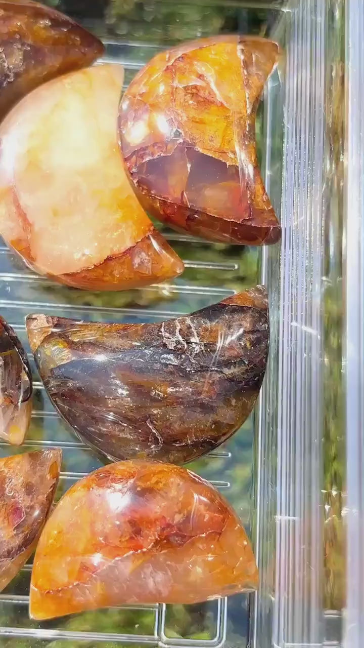 Golden Healer Crystal Moon Craving - Hematoid Quartz