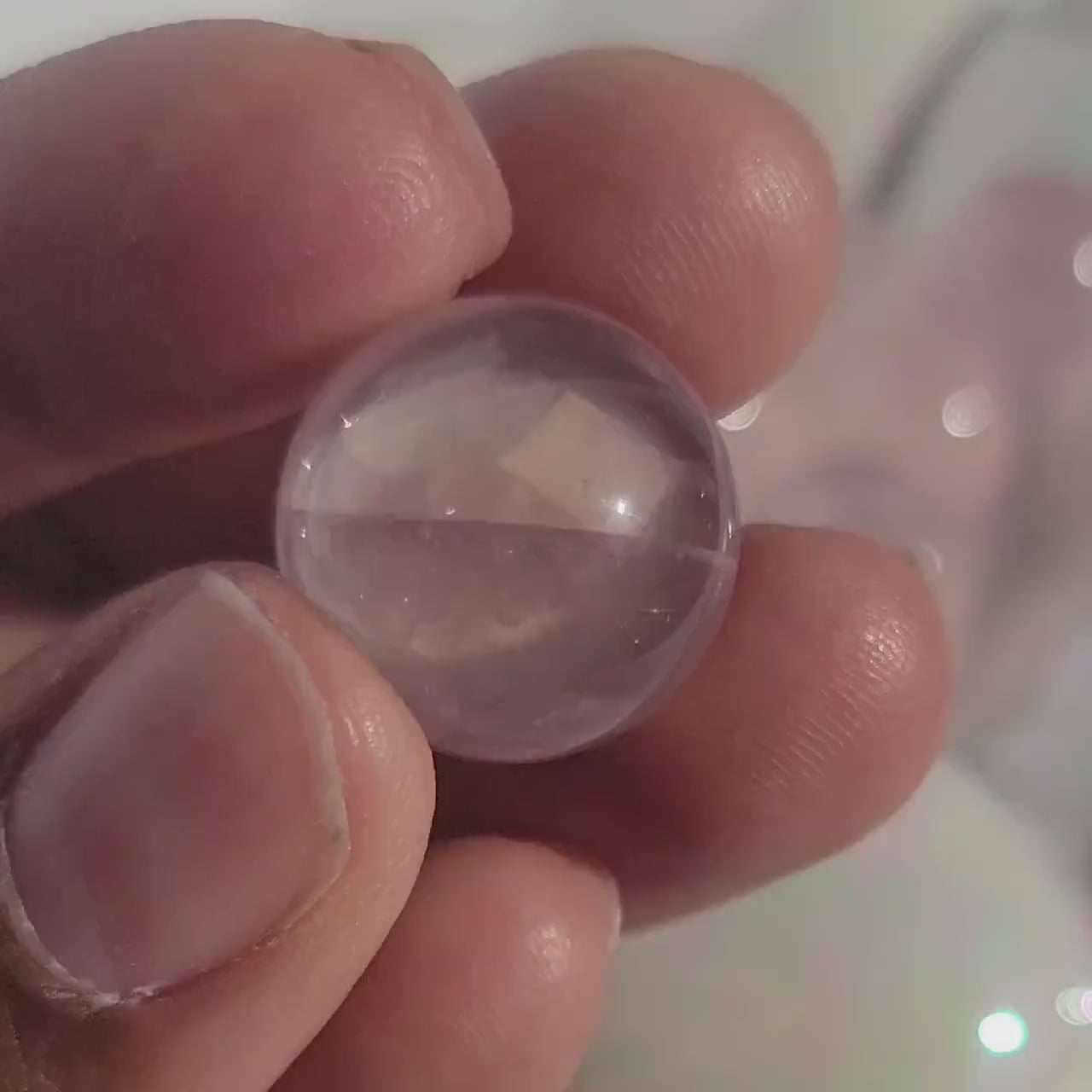 Rose Quartz Mini Crystal Sphere