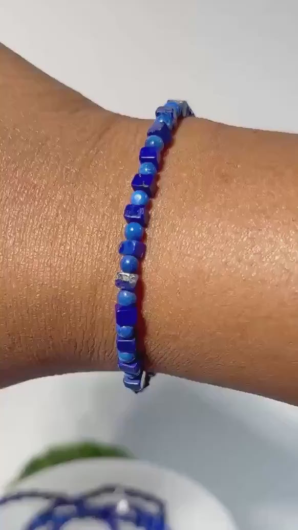 Lapis Lazuli Bracelet: Stone for Truth and Knowledge | Crystal Jewelry