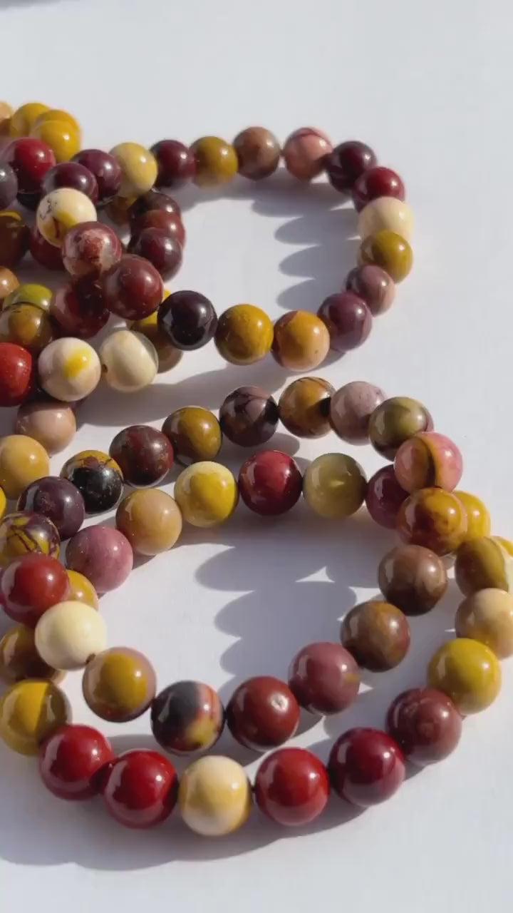 Mookaite Jasper Crystal Bracelet