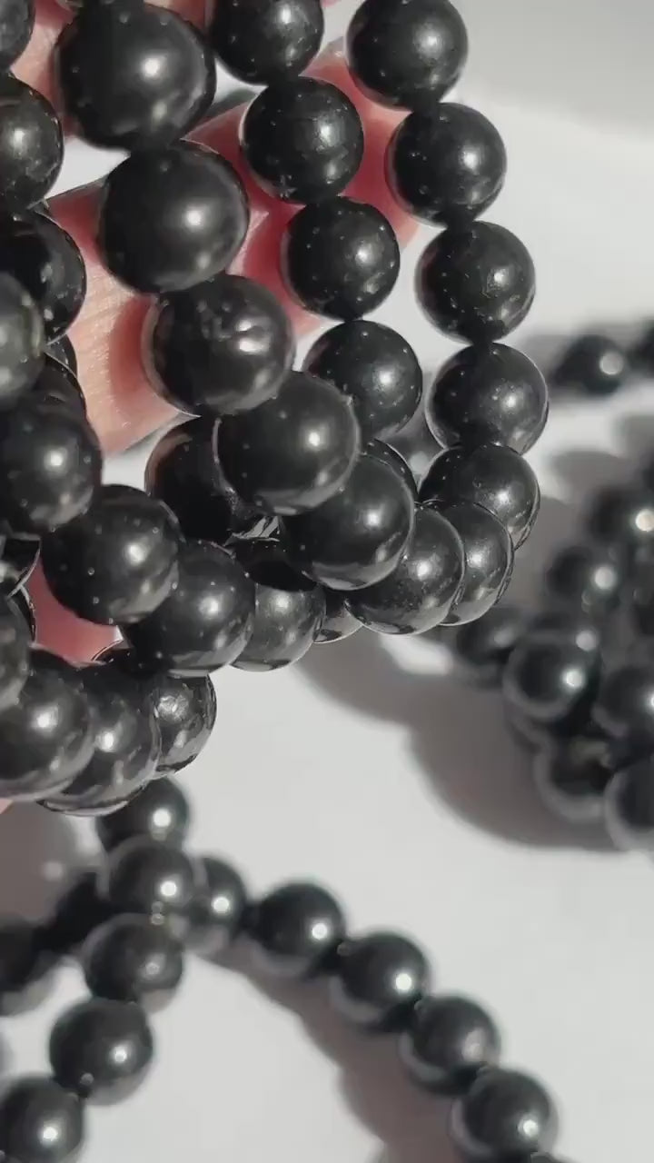 Shungite Crystal Stretch Bracelet