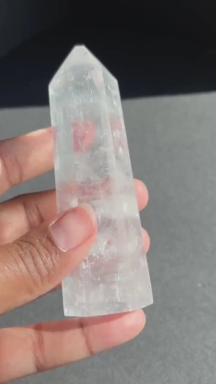 Optical Calcite Crystal Tower - 168g